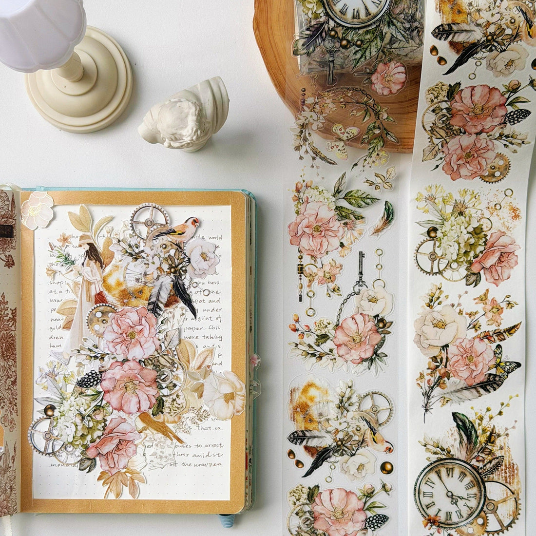 5 Creative Ways to Use Vintage Washi Tape & Stickers in Your Journal - SummitGH