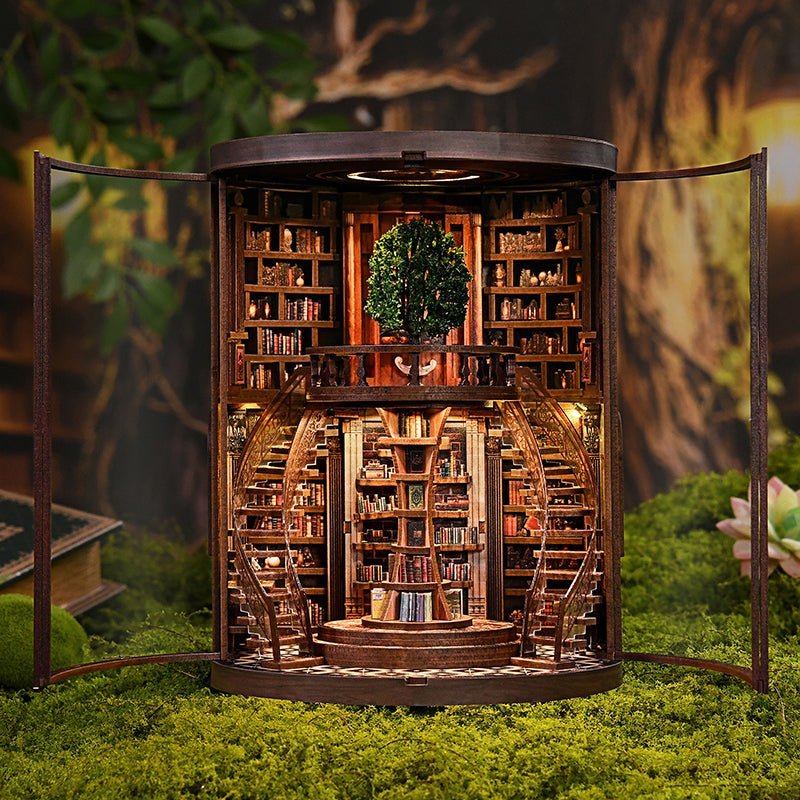 How to Make a Miniature Book Nook Kit - SummitGH