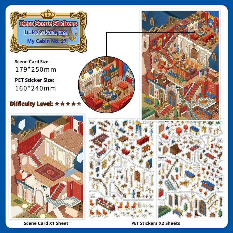 3D Scene Stickers & Miniature Dioramas - SummitGH