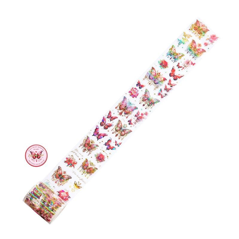 Crystal Holographic Butterfly Sticker Roll | 6-Roll DIY Set - SummitGH