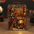 Ancient Library Booknook Kit - DIY 3D Wooden Puzzle for Bookshelf Decor DIY Craft Kits DIY Craft Tool - SummitGH