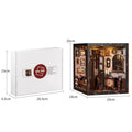 European Melody Music Booknook Kit – DIY 3D Assembly Model for Bookshelf Home Decor- SummitGH