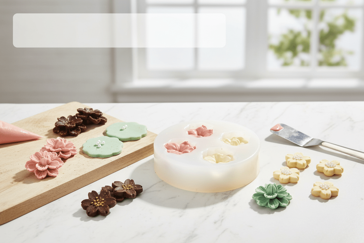 Sakura Silicone Mold |Fondant & Cake Decorating Tools for Mousse, Chocolate, Plaster and Resin Art-SummitGH