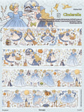 Fairytale Character Washi Tape & Stickers Set for Scrapbooking & DIY Crafts DIY Craft Tool - SummitGH