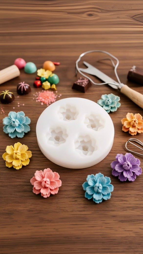 Multi Silicone Mold Clearance Set for Candles & Resin | 5-Piece DIY Craft Kit – SummitGH #product_type SummitGH