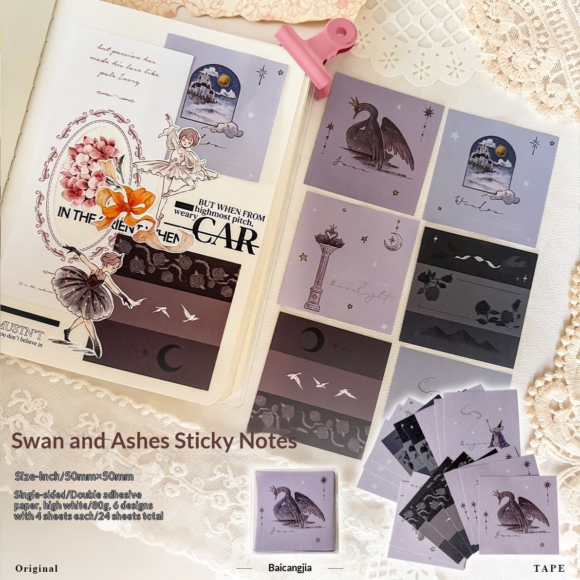 Fairytale Character Washi Tape & Stickers Set for Scrapbooking & DIY Crafts DIY Craft Tool - SummitGH