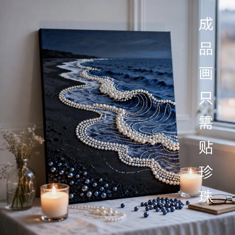 Pearl Art Canvas Kit – Gem Painting Wall Decor (15.7”×19.7”) DIY Craft Set DIY Craft Tool - SummitGH
