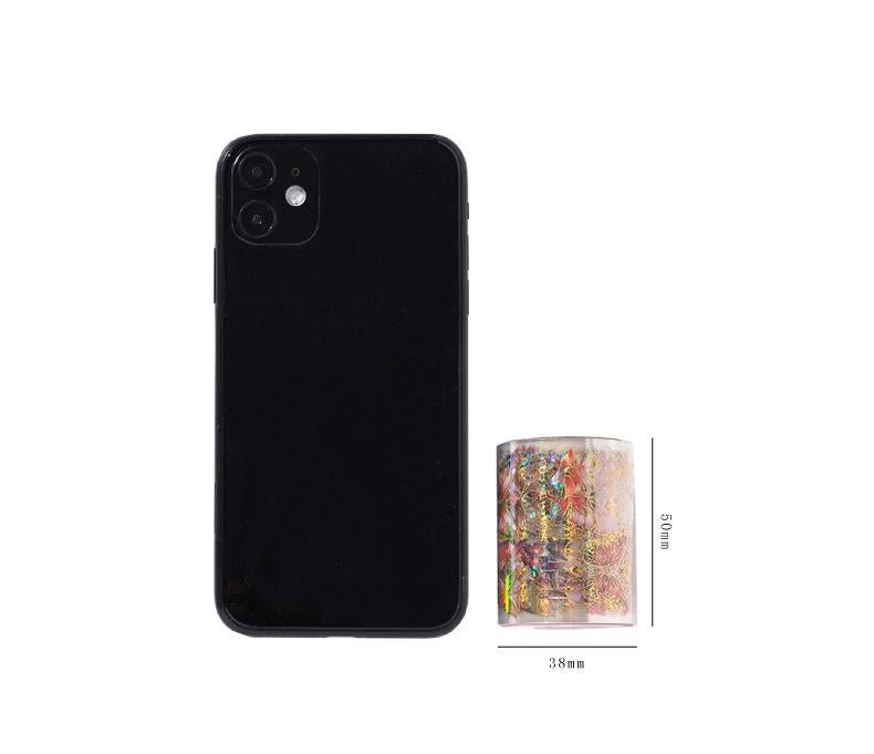 Crystal Holographic Butterfly Sticker Roll | 6-Roll DIY Set - SummitGH