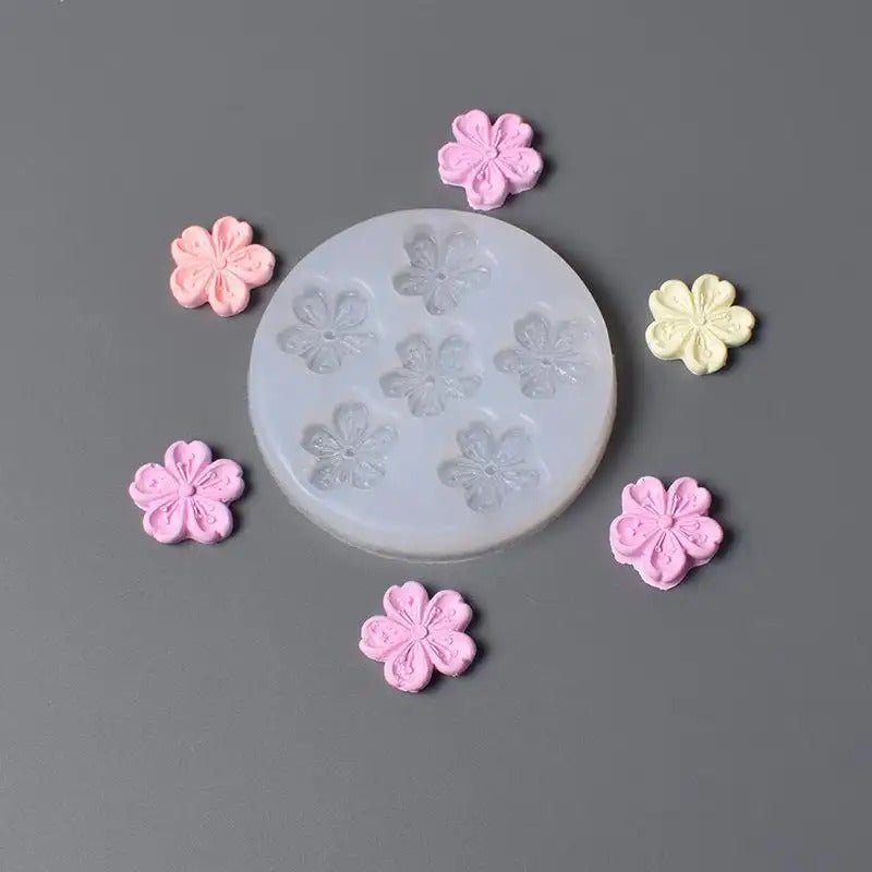 Sakura Silicone Mold |Fondant & Cake Decorating Tools for Mousse, Chocolate, Plaster and Resin Art-SummitGH