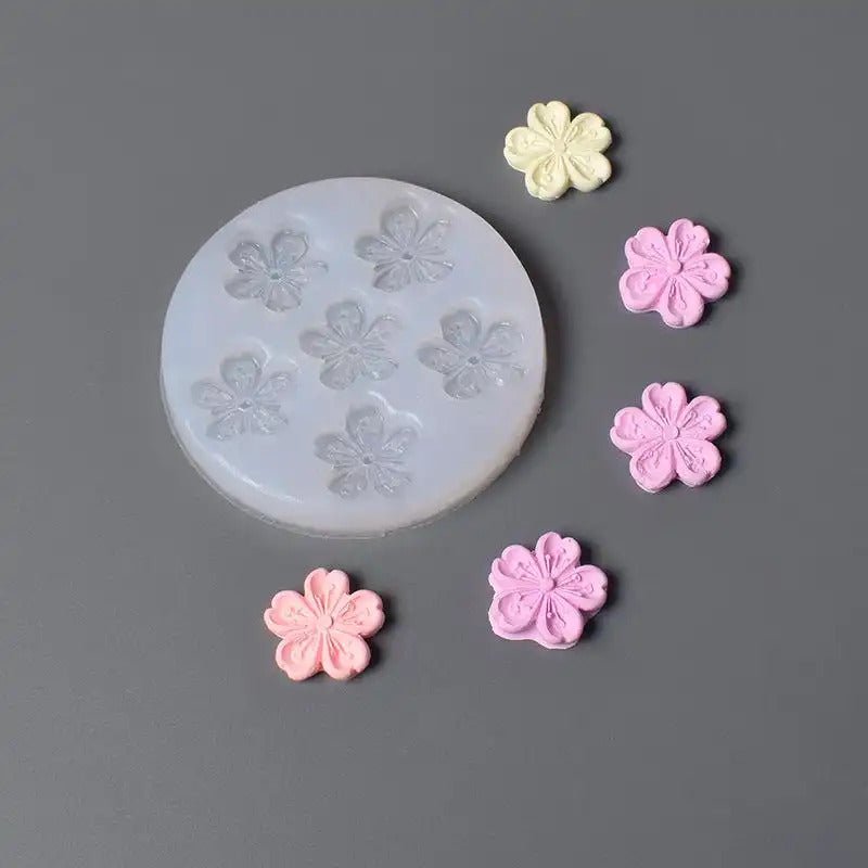 Sakura Silicone Mold |Fondant & Cake Decorating Tools for Mousse, Chocolate, Plaster and Resin Art-SummitGH